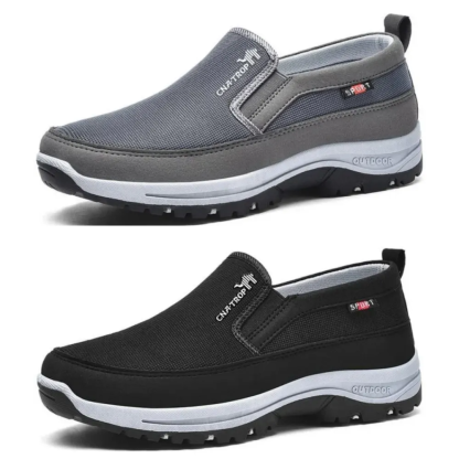 🔥LAST DAY 70% OFF🔥Men's Arch Support & Breathable and Light & Non-Slip Shoes - Proven Plantar Fasciitis, Foot and Heel Pain Relief.