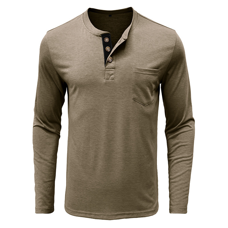 [Copy]Men's Autumn / Winter Long Sleeve Crew Neck T-Shirt