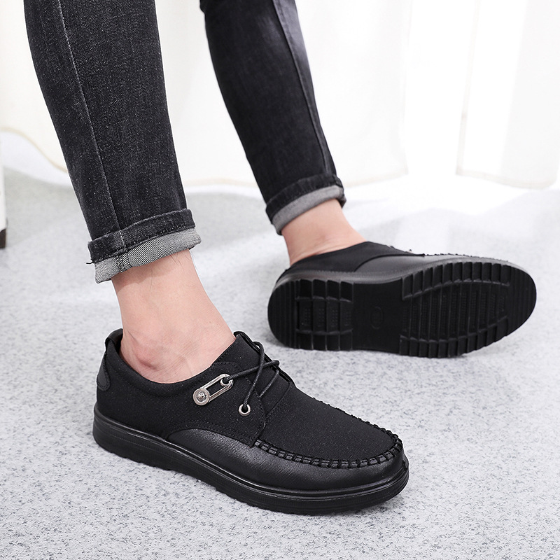 🔥Last Day Promotion 70% OFF 🎁 Men's Casual Leather Good Arch Support & Non-slip Outdoor Breathable Walking Shoes