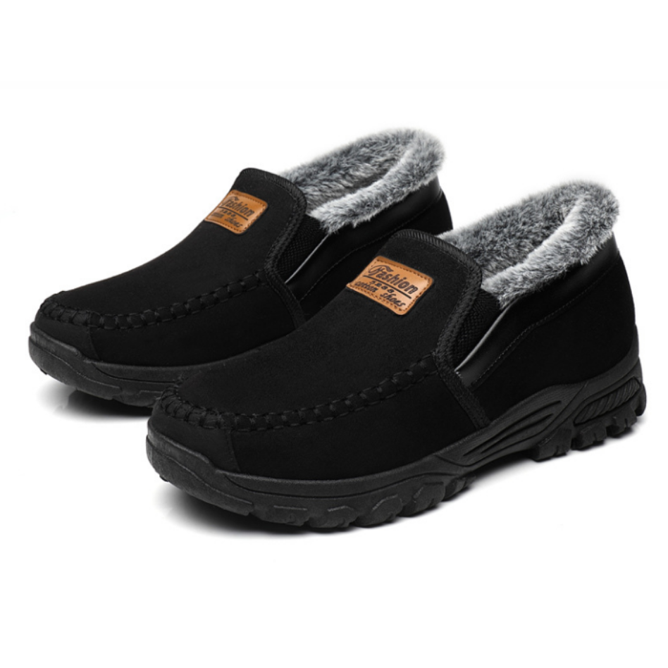 ✨70% OFF Today✨Men's Good Arch Support Outdoor Warm Lightweight Walking Slip On Sneakers