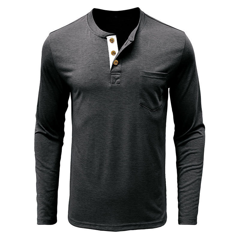 [Copy]Men's Autumn / Winter Long Sleeve Crew Neck T-Shirt