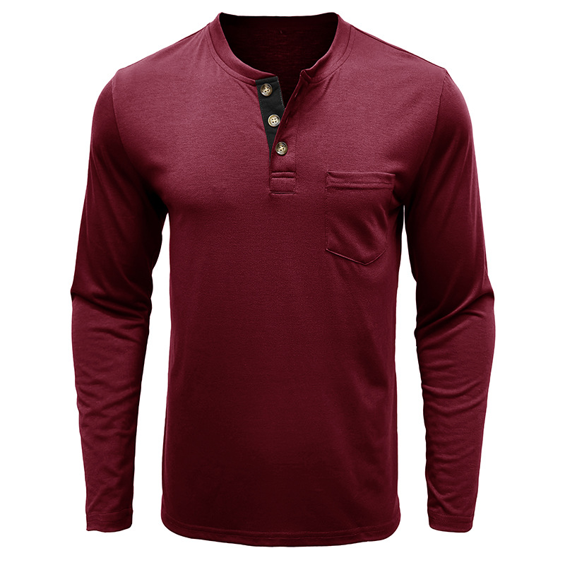 [Copy]Men's Autumn / Winter Long Sleeve Crew Neck T-Shirt