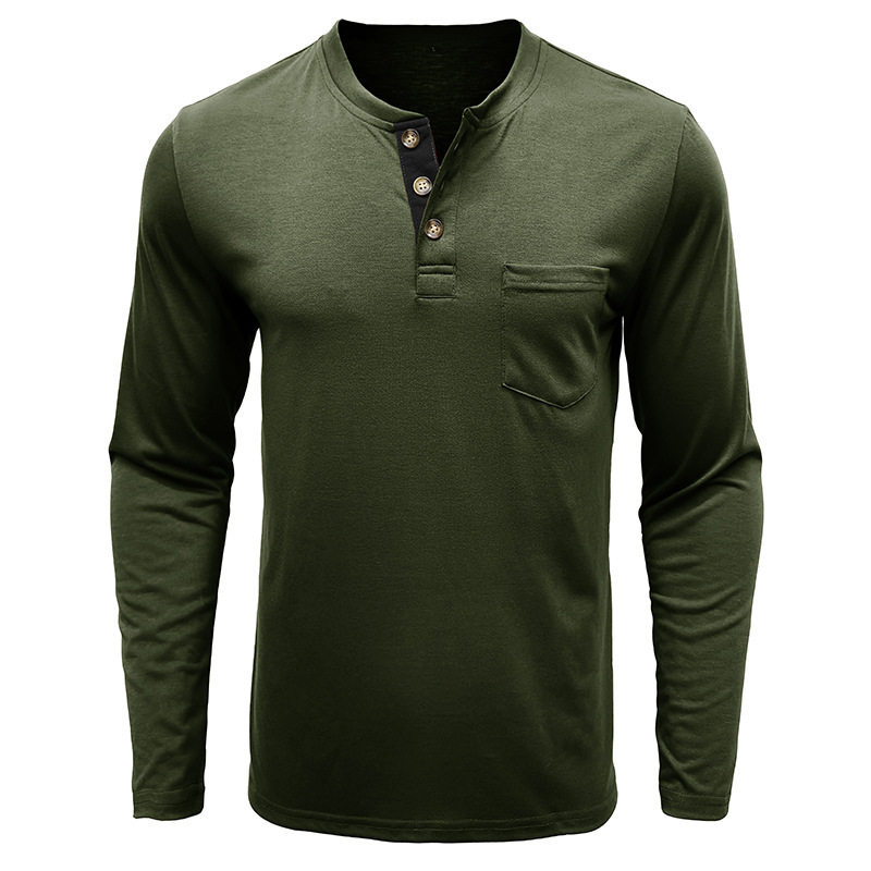 [Copy]Men's Autumn / Winter Long Sleeve Crew Neck T-Shirt