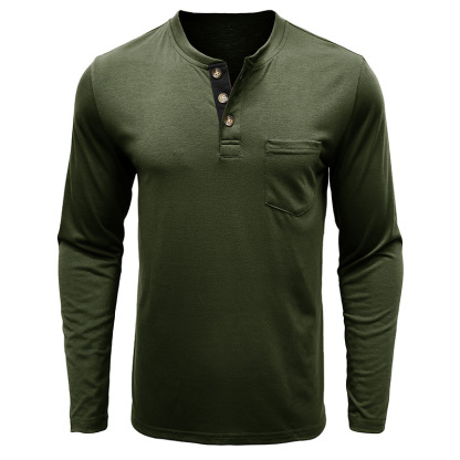 [Copy]Men's Autumn / Winter Long Sleeve Crew Neck T-Shirt