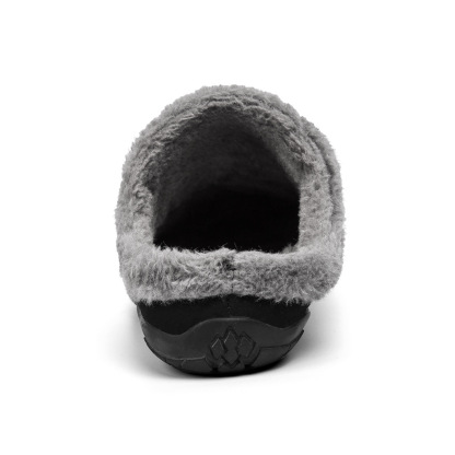 Men's Comfort Winter Warm Fleece Lined Casual Slippers Waterproof Indoor Outdoor Non-slip House Shoes