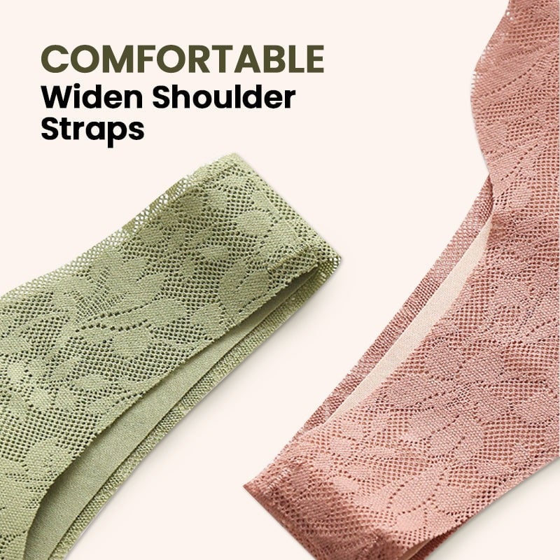 Front-Open Wire-Free Bra for Middle-Aged and Elderly