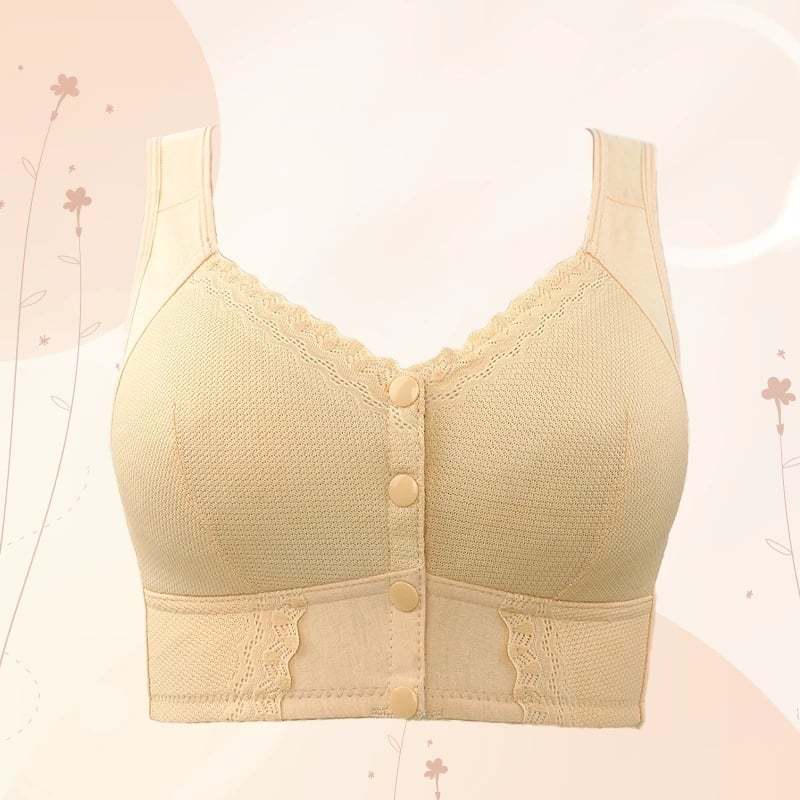 🌹Mother Day's Limited Sale Buy 1 Get 3 Packs🌹2024 New Front Closure Breathable Bra for Seniors