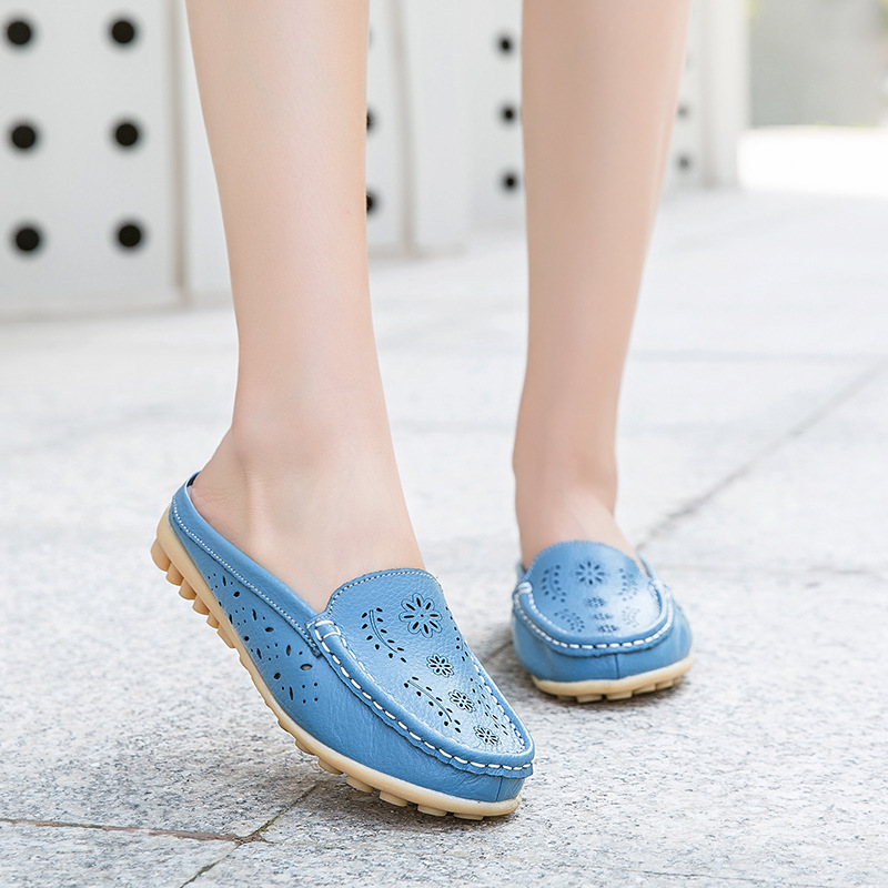 NEW - Women's Breathable Leather Loafers