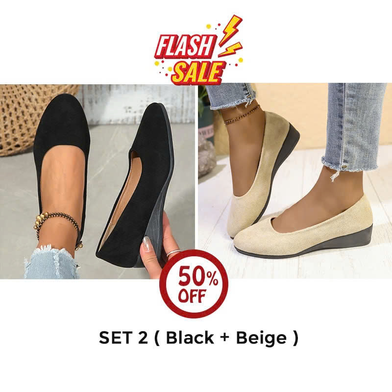 🔥Last Day Promotion 60% OFF 🔥 Comfortable, lightweight, anti-slip, breathable orthopedic flat shoes for women