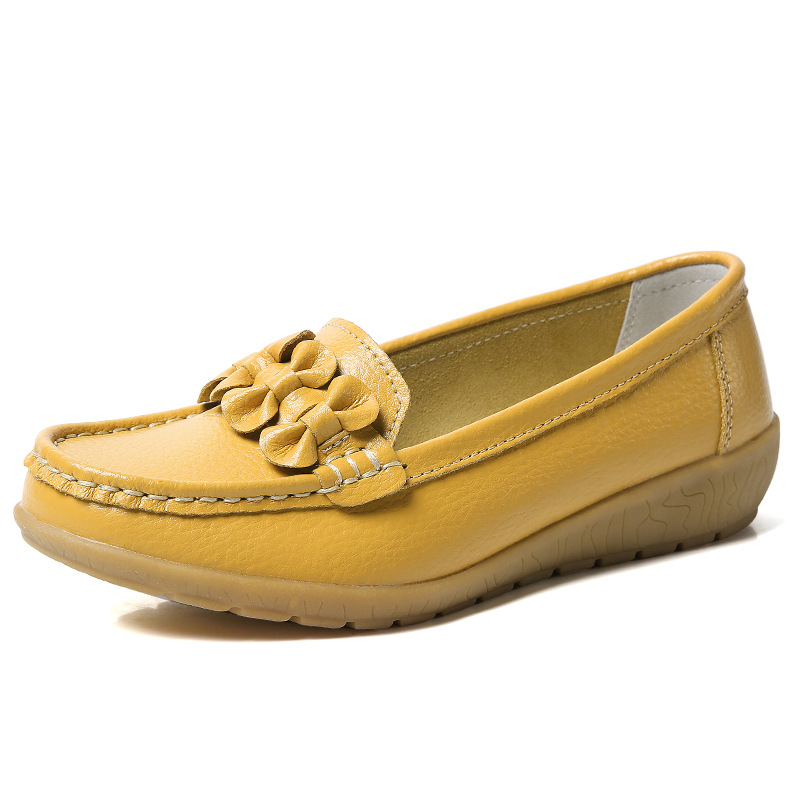 NEW - Women's Breathable Leather Loafers