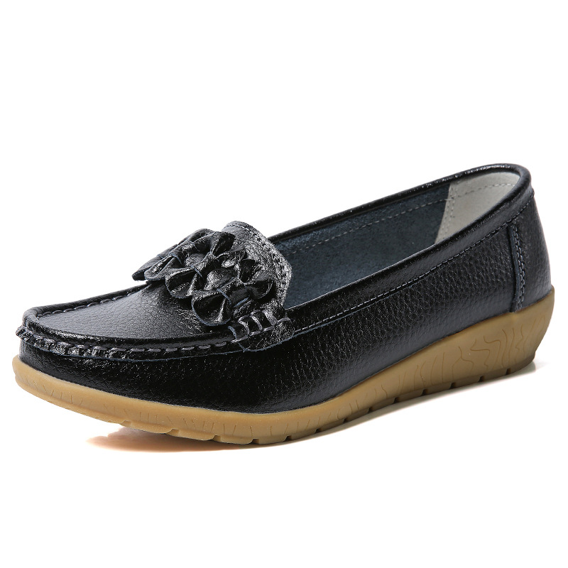 NEW - Women's Breathable Leather Loafers