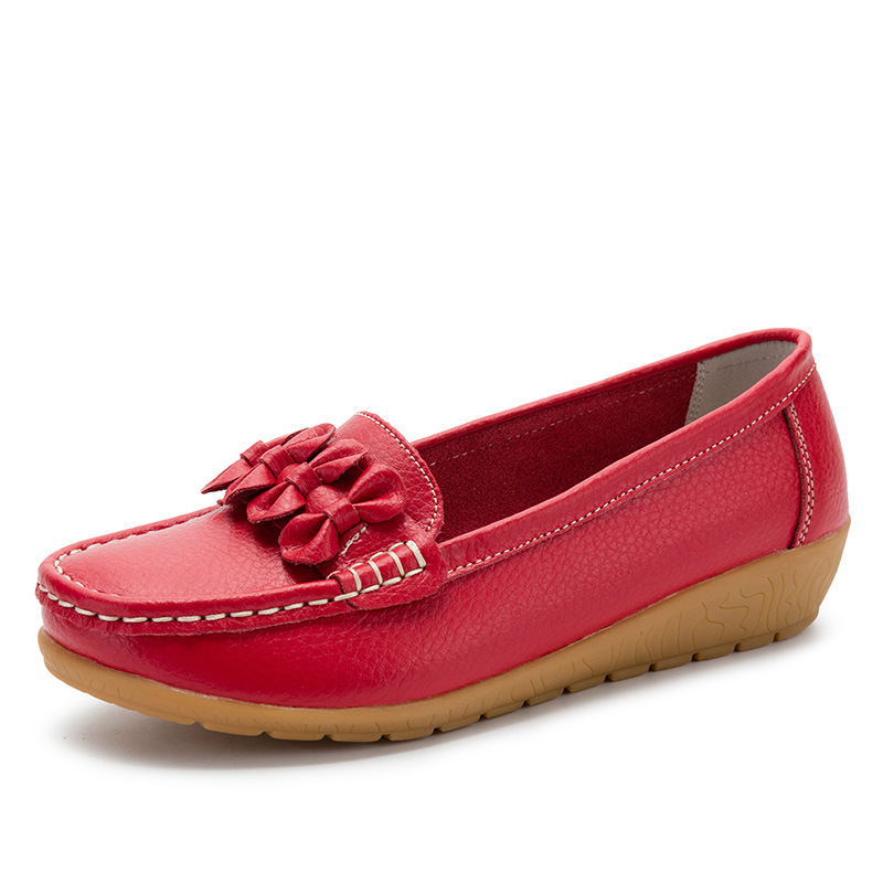 NEW - Women's Breathable Leather Loafers