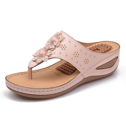 😍Last Day 49% OFF😍 Womens Arch Support Flip Flops Slides Slippers Comfy Walking Sandals