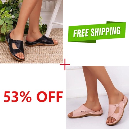 2025 Women Casual Summer Daily Comfy Slip On Sandals