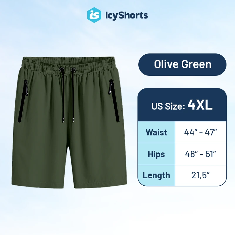 Icy Shorts - Last day 80% OFF - Unisex Ice Silk Stretch Quick-Dry Shorts