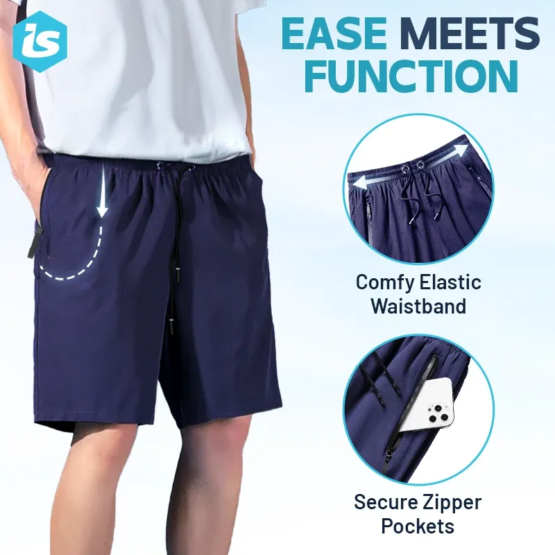 Icy Shorts - Last day 80% OFF - Unisex Ice Silk Stretch Quick-Dry Shorts