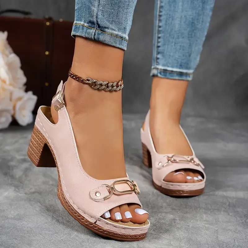 🔥Best Seller-Last Day Sale 60% OFF🔥Women'S Casual Open Toe Wedge Sandals