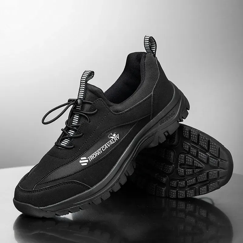 (👨‍⚕️Medical Certified Seal®️) Men's Hiking Sneakers: Waterproof Orthopedic Shoes (Eases Foot Pain)