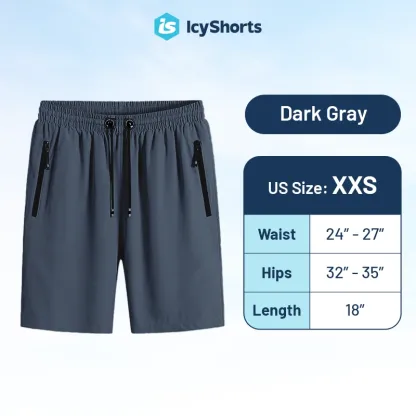 Icy Shorts - Last day 80% OFF - Unisex Ice Silk Stretch Quick-Dry Shorts