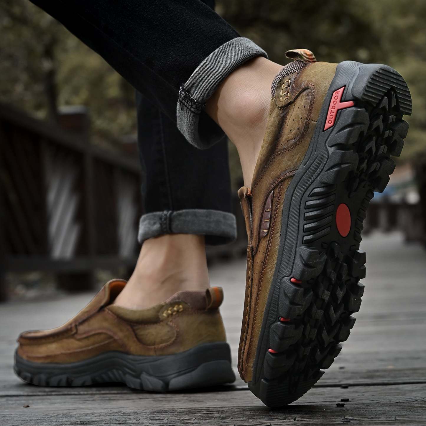 Sinarey® - Transition boots with orthopedic and extremely comfortable sole-Brown