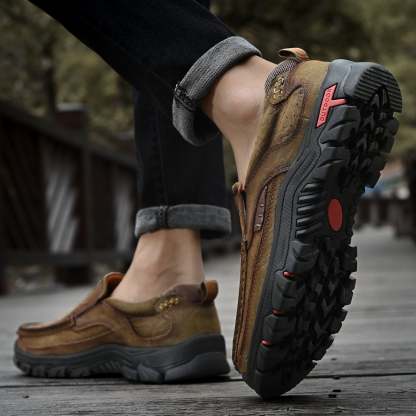 Sinarey® - Transition boots with orthopedic and extremely comfortable sole-Brown