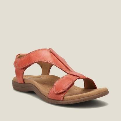 🔥Last Day Promotion 50% OFF - Comfortable Women's Velcro Wedge Orthopedic Sandals