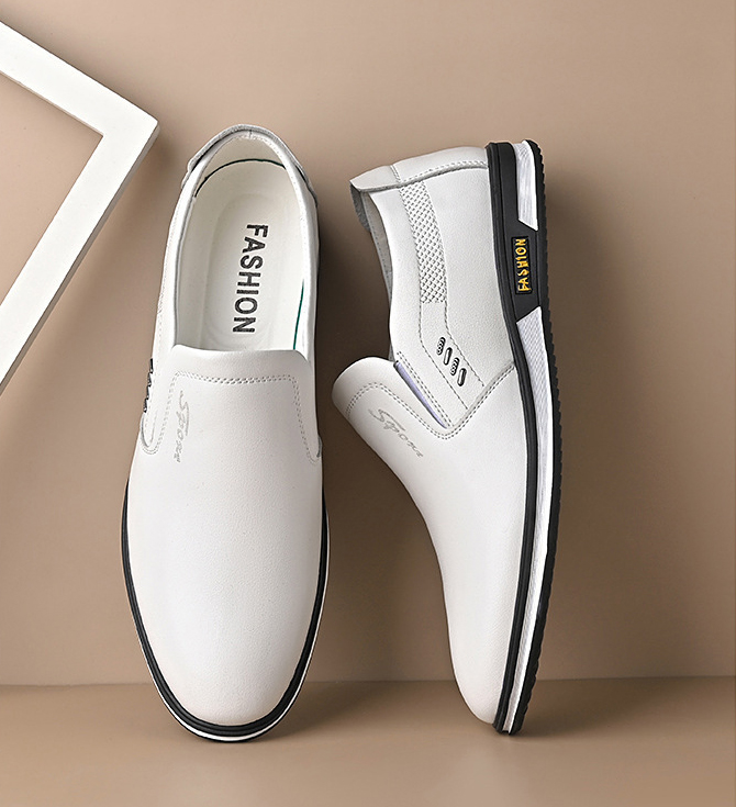 🔥HOT SALE 🎁--60% OFF 🎉Men's Handmade Hollow Casual Comfortable Leather Loafers