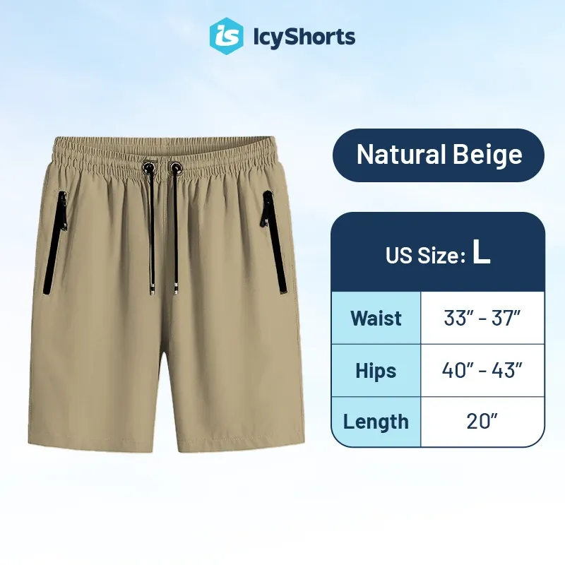Icy Shorts - Last day 80% OFF - Unisex Ice Silk Stretch Quick-Dry Shorts