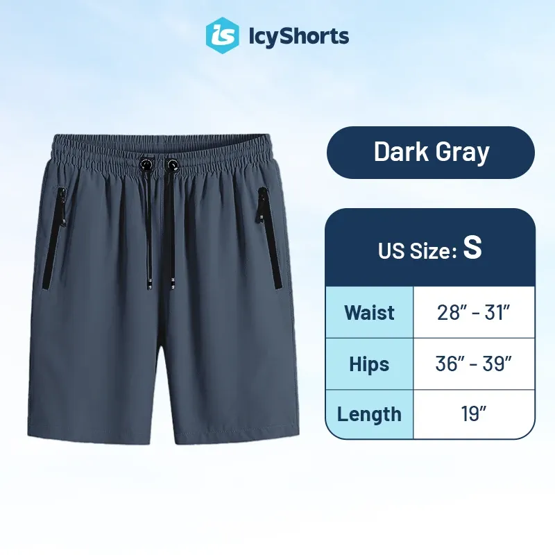 Icy Shorts - Last day 80% OFF - Unisex Ice Silk Stretch Quick-Dry Shorts