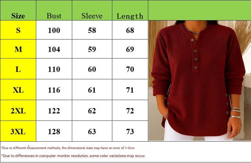 🔥 Women's Solid Color V Neck Long Sleeve Casual Loose Knit Pullover