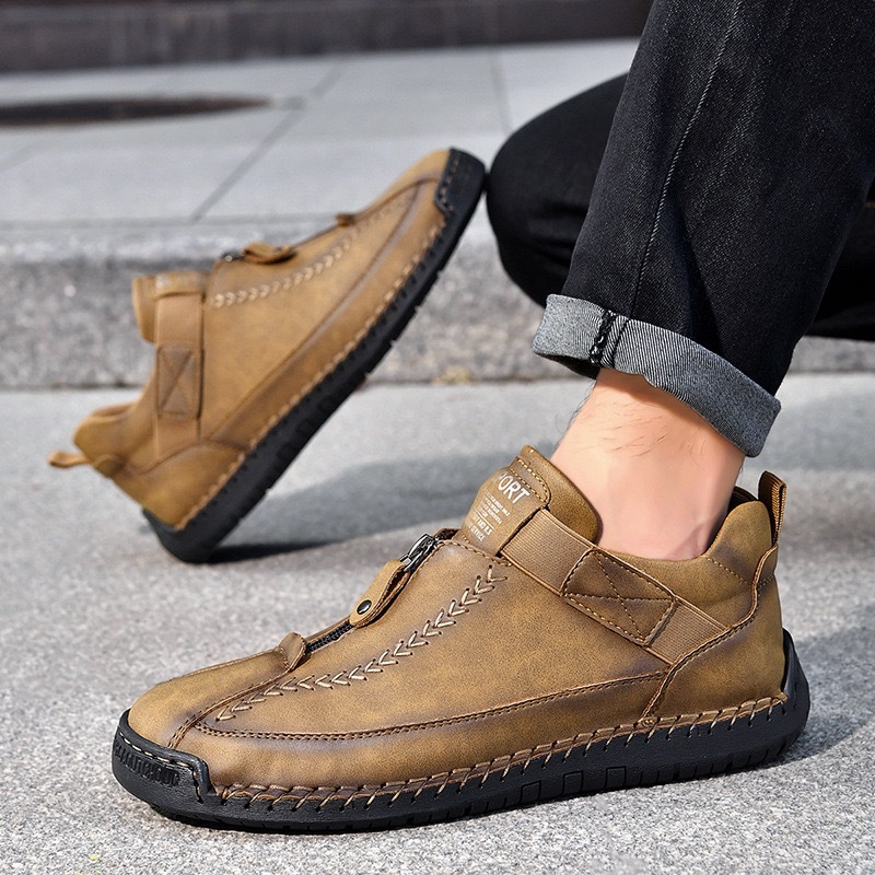 ⏰Last Day! 45% OFF 🔥mennee®Men's Handmade Genuine Leather Orthopedic Boots