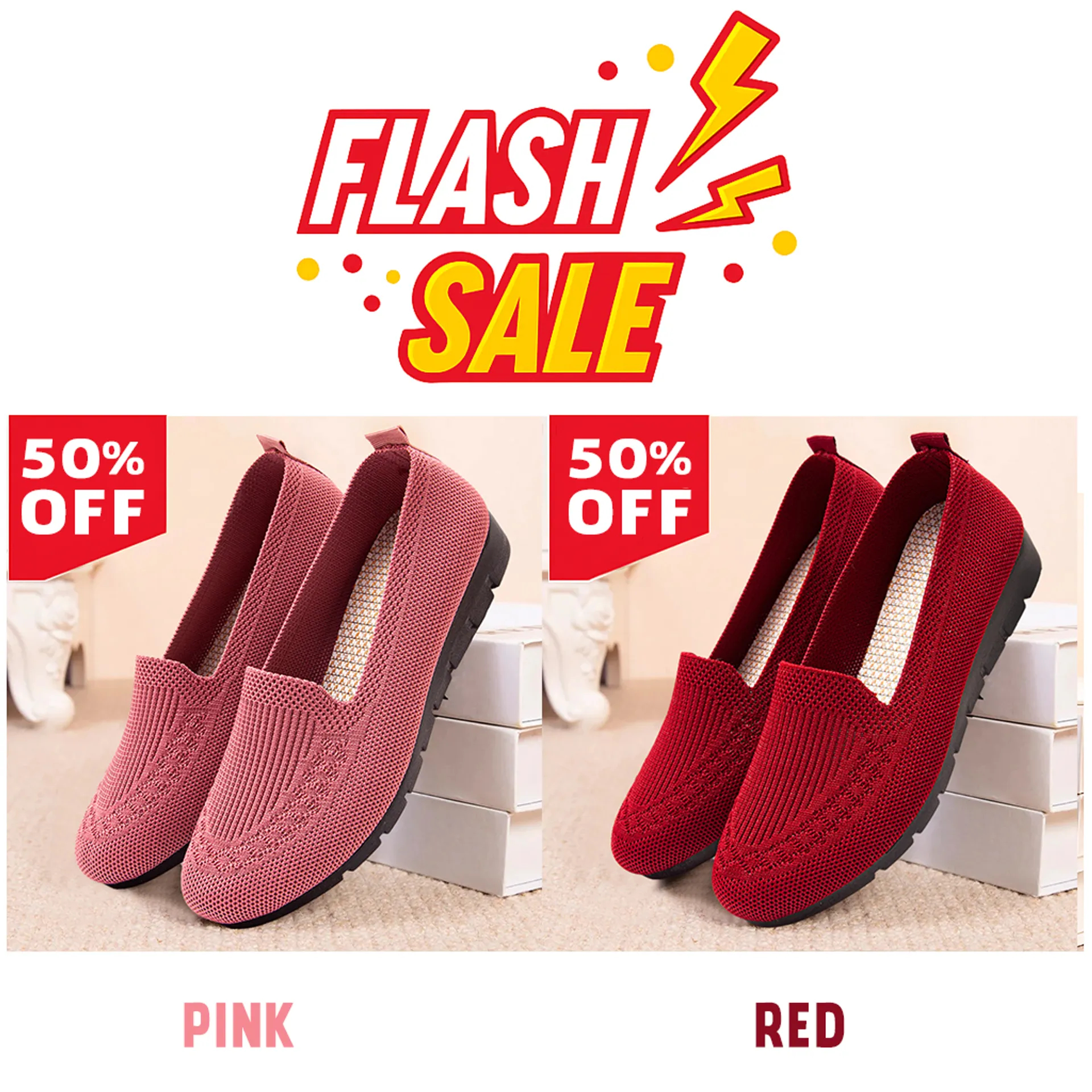 🔥Last Day Promotion 50% OFF - omfortLoafers™ Orthopedic Women’s Support Shoes