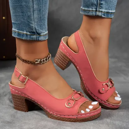 🔥Best Seller-Last Day Sale 60% OFF🔥Women'S Casual Open Toe Wedge Sandals