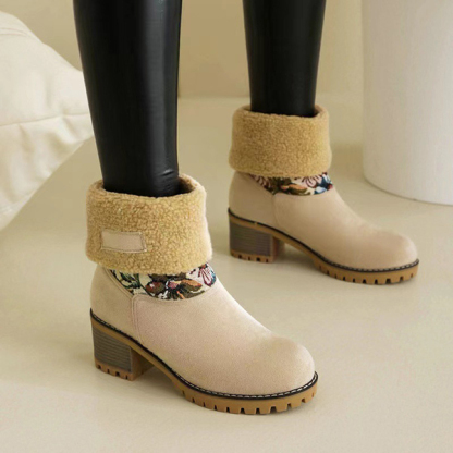 Women's Comfortable Winter Fur Warm Snow Boots