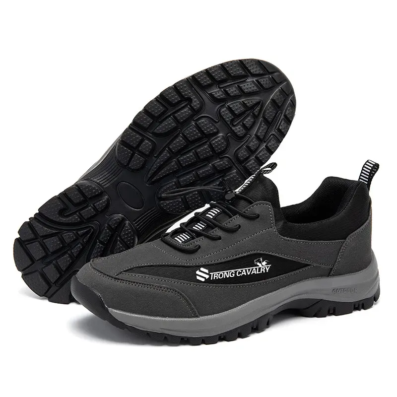 (👨‍⚕️Medical Certified Seal®️) Men's Hiking Sneakers: Waterproof Orthopedic Shoes (Eases Foot Pain)