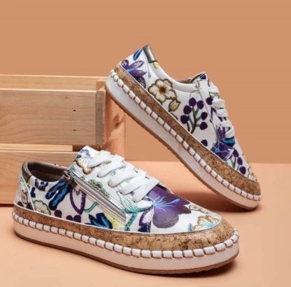 Last Day Promotion 50% OFF - Orthopedic Flower Women's Shoes