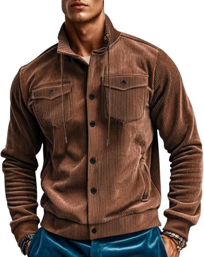 🔥Black Friday🔥Men's Stylish Soft Button Vintage Hoodie Sweatshirt