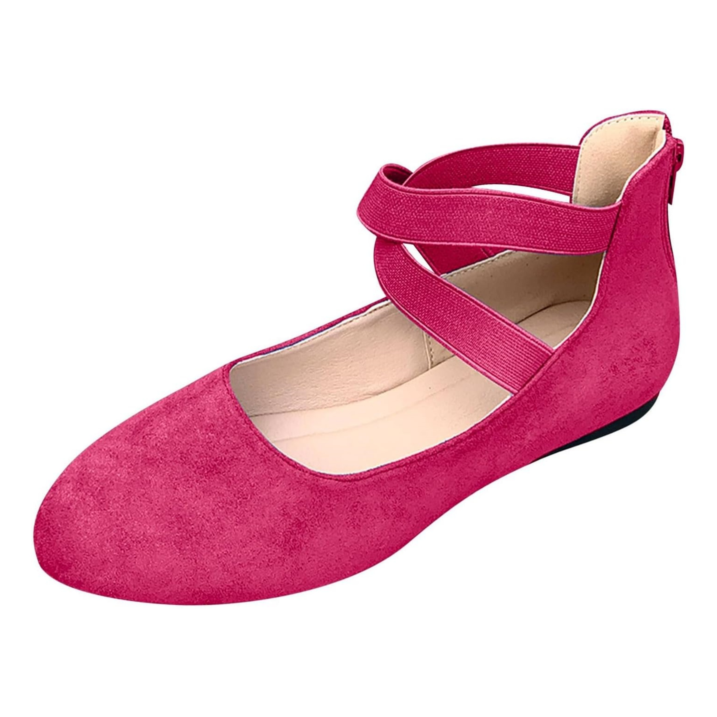 Women's Comfortable Ballet Flat Shoes - Comfortable Slip On Shoes for All Seasons