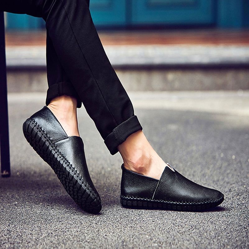 Men's Solid Color Casual Breathable Shoes