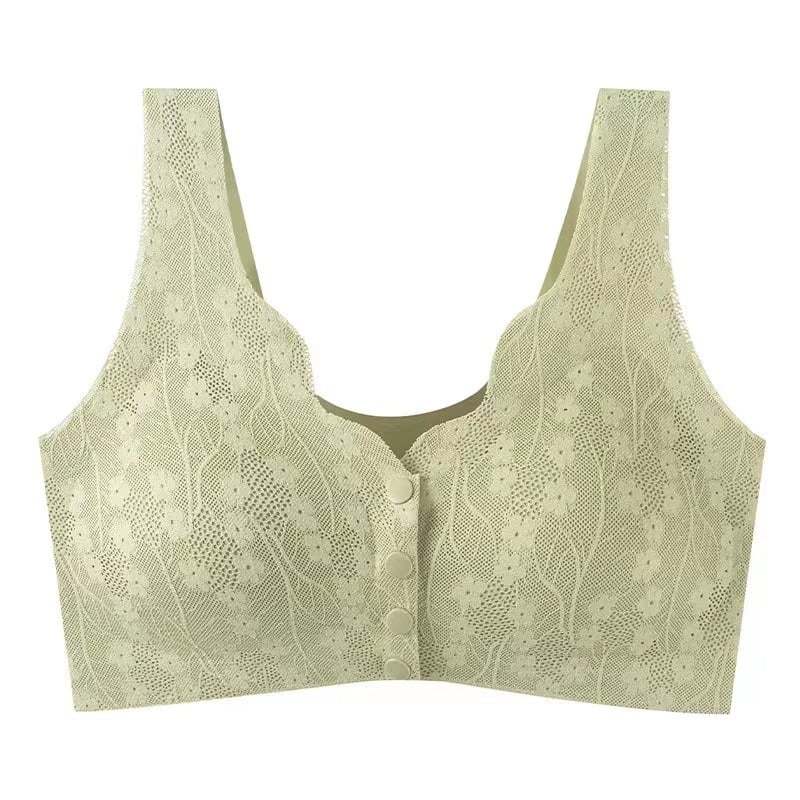 Front-Open Wire-Free Bra for Middle-Aged and Elderly