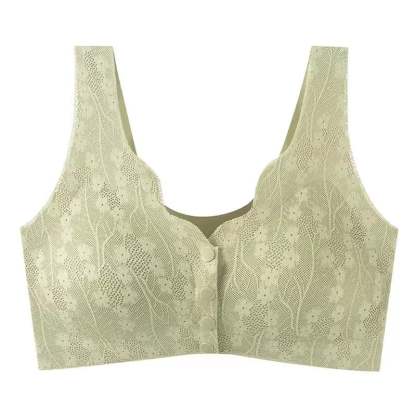 Front-Open Wire-Free Bra for Middle-Aged and Elderly