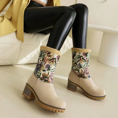 Women's Comfortable Winter Fur Warm Snow Boots