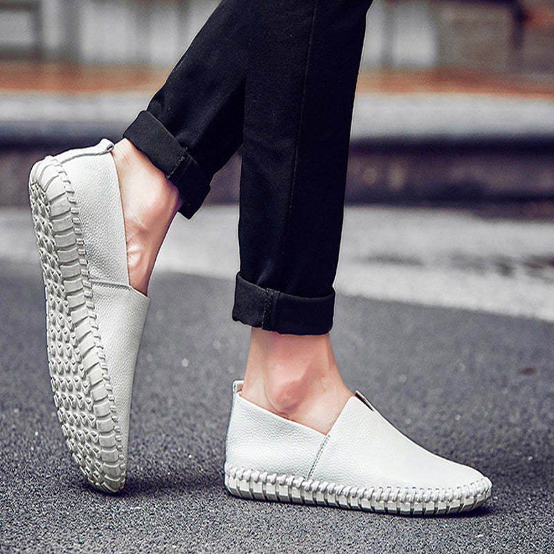 Men's Solid Color Casual Breathable Shoes