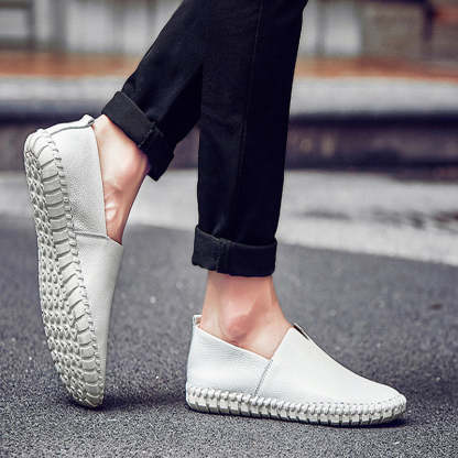 Men's Solid Color Casual Breathable Shoes