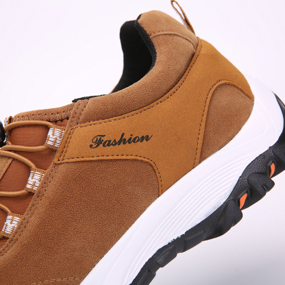 🔥LAST DAY 70% OFF🔥Men's Suede Elastic Band Trekking Shoes