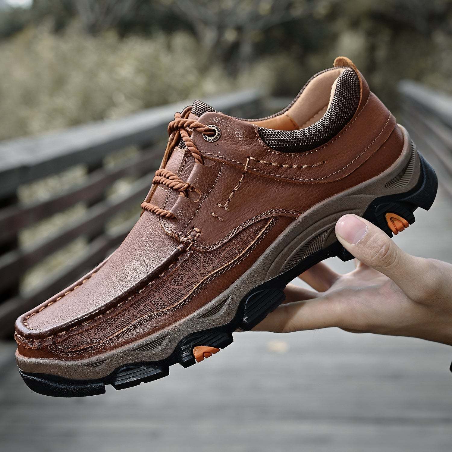 Sinarey® -  transition with orthopedic and extremely comfortable sole with laces