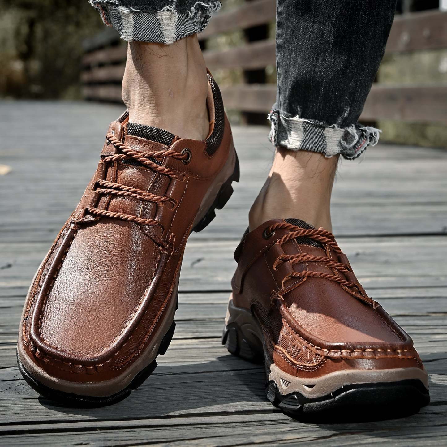 Sinarey® -  transition with orthopedic and extremely comfortable sole with laces