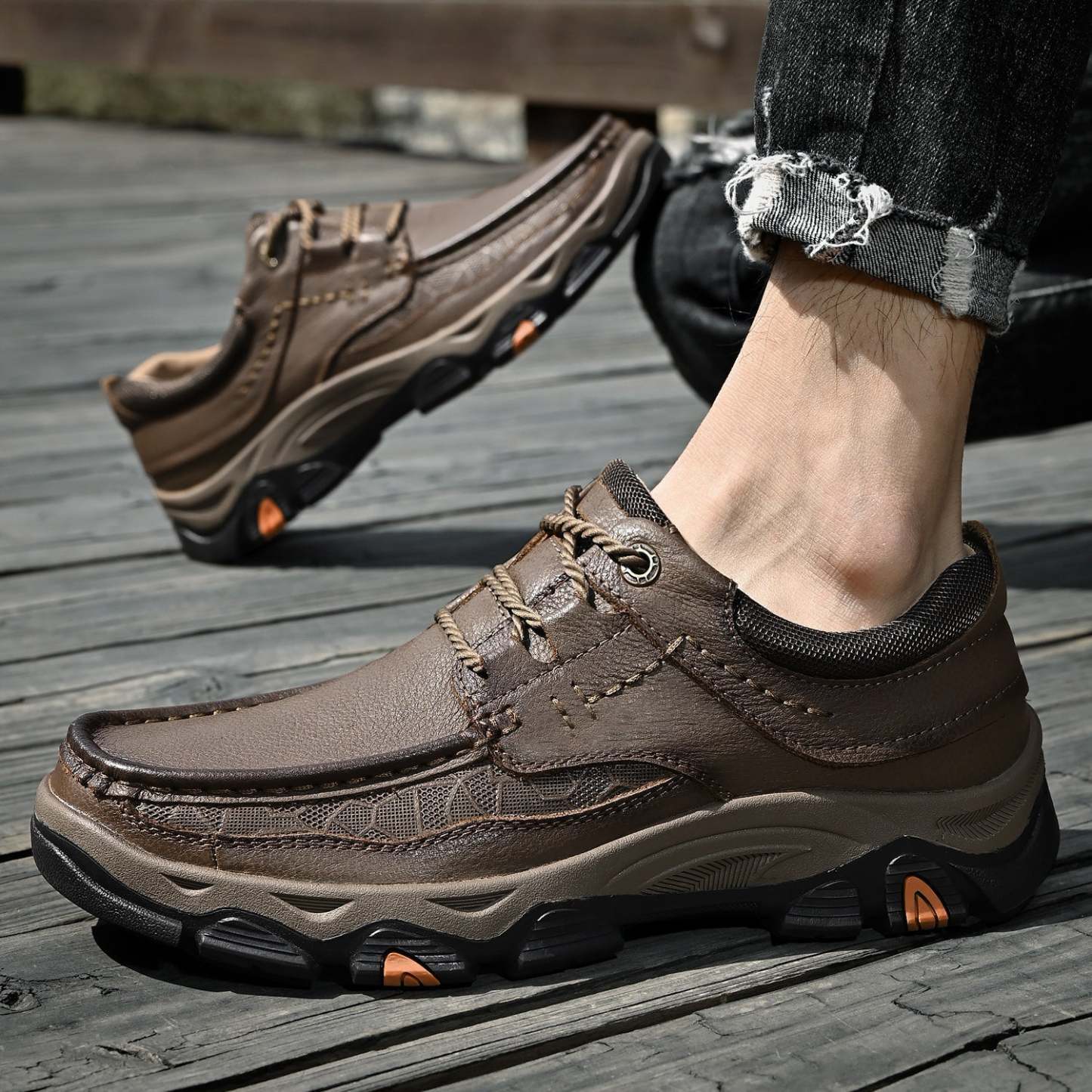 Sinarey® -  transition with orthopedic and extremely comfortable sole with laces