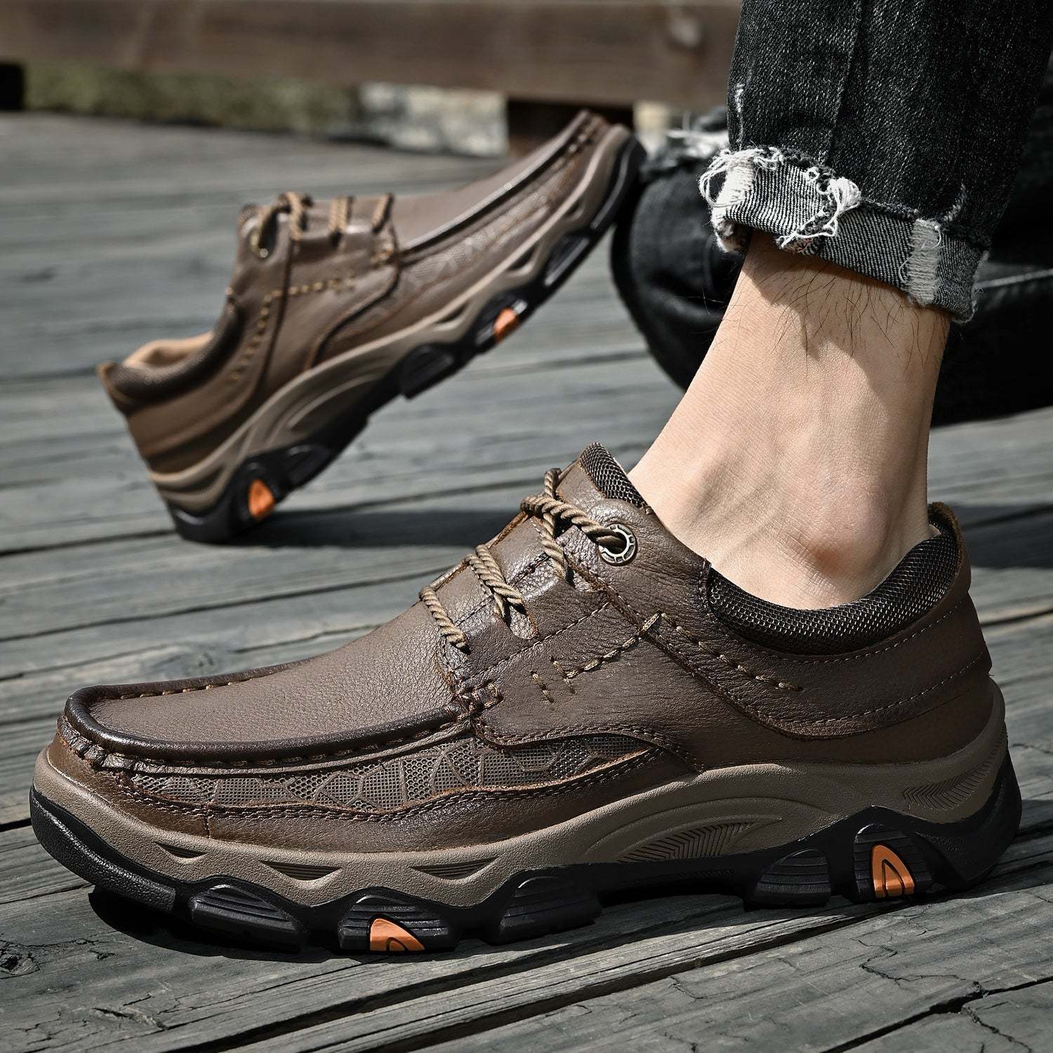 Sinarey® -  transition with orthopedic and extremely comfortable sole with laces