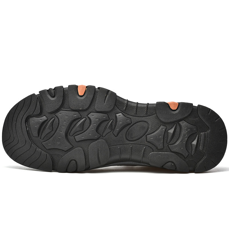 Sinarey®— Mens Slip On Leather Casual Walking Shoes